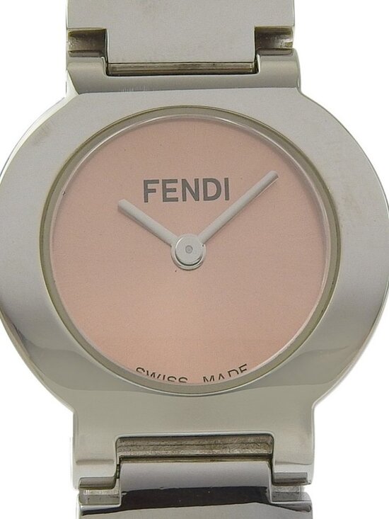 FENDI Olologi Watches 3050L OrangeDial Stainless Steel Quartz Analog displ... main image 4